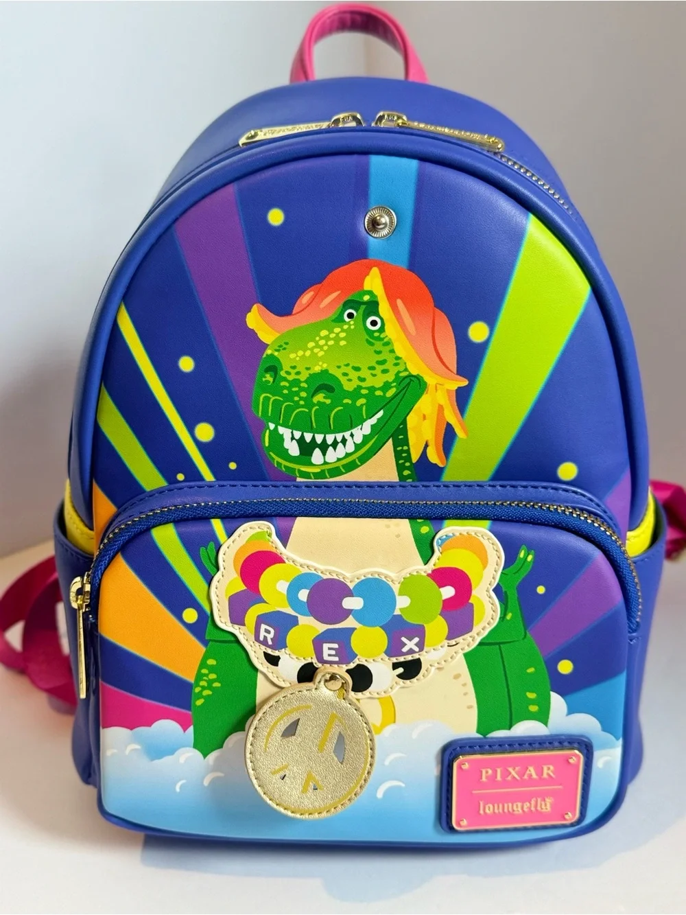 Loungefly Toy Story Partysaurus Rex Mini Backpack